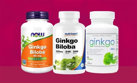 Top 7 Best Ginkgo Supplements .